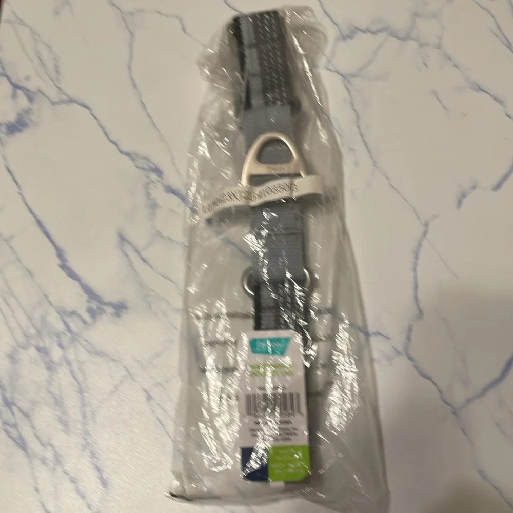 NWT’s Large martingale Frisco dog collar distributed Chewy,gray & black striped